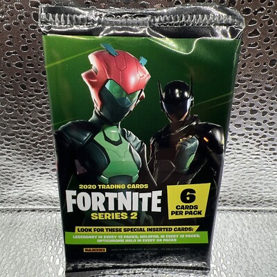 Panini Fortnite Series 2 Trading Card Pack - 6 Cards Per Pack - USA - Weighed