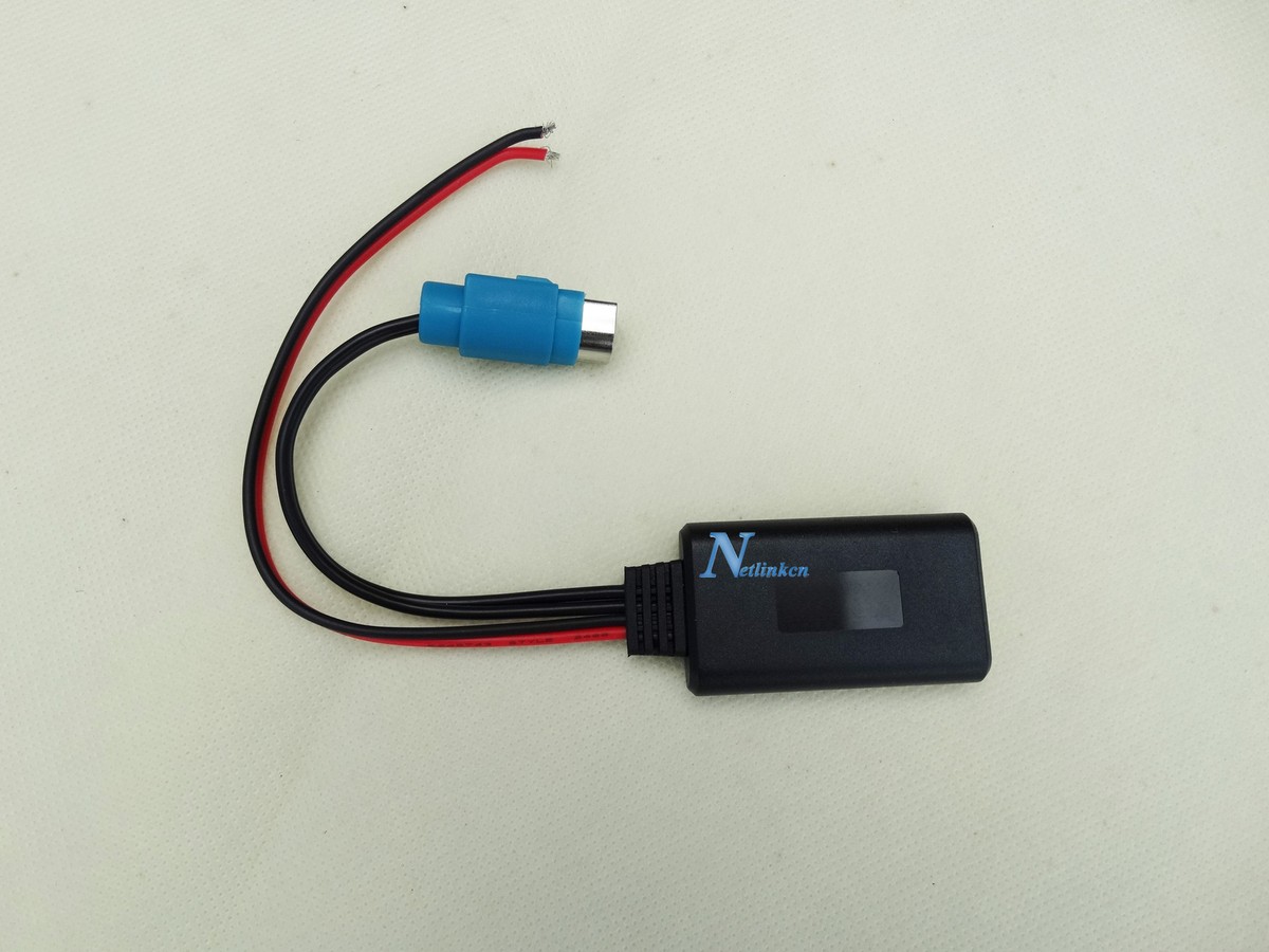 Cavo Adattatore Bluetooth 5.0 AUX Per Alpine – Compatibile Con DVA-9861, IDA-X001, IDA-X100, IDA-X200, E Altri Modelli Selezionati