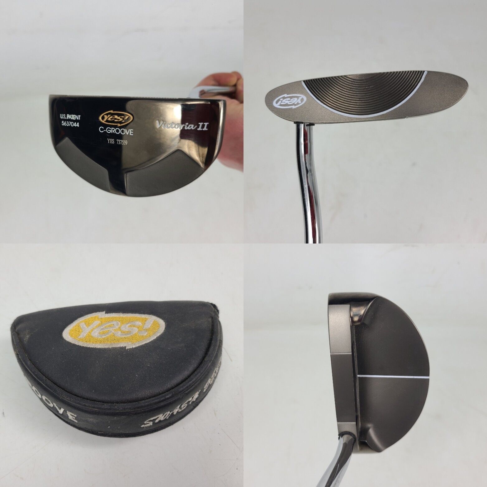 Yes! C-Groove Victoria II Mid-Mallet Putter 35” Right Handed Golf Club