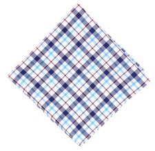 Nordstrom Mens Multicolor Check Pocket Square L37756