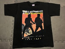 Vintage 1999 Bruce Springsteen And E Street Band Reunion Tour Itinerary Shirt