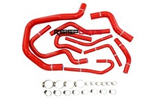 Red Silicone Radiator Heater Hose Kit Fits For Honda Civic D15 D16 Eg Ek 92-00