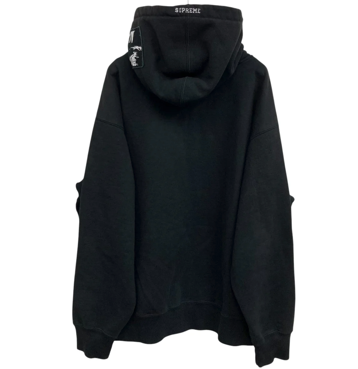 Supreme The Crow Zip Up Hooded Sweatshirt Black Size L Large | eBay