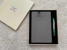 Bentley Original Notebook & Ballpoint Pen Set - Green With Gift Box, AD Gift