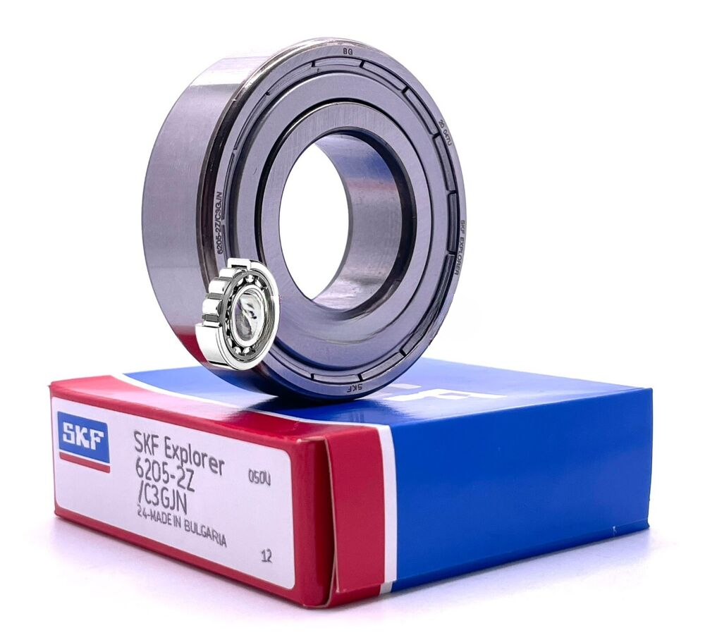 NEW SKF 6205 -2Z/C3 DEEP GROOVE BALL BEARING 6205-ZZ 25x52x15mm Z2