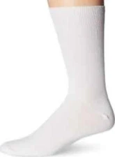 Wigwam L111504 Unisex White Coolmax Liner Socks Size Large