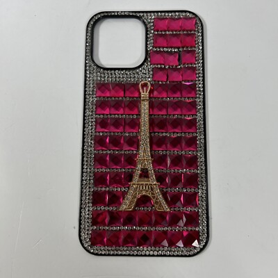 iphone 13/14 pro max, 12 Pro Max case/  The Eiffel Tower Of Pink 