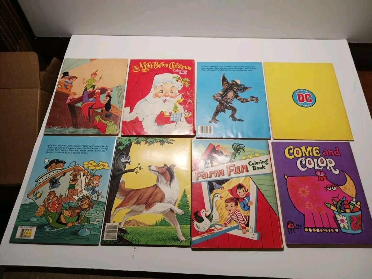 Vintage Coloring Book Lot #1 | eBay
