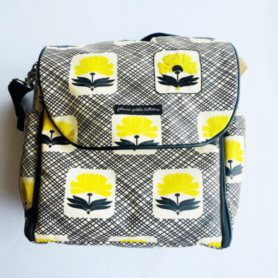 Petunia Pickle Bottom, Glazed, boxy backpack diaper bag