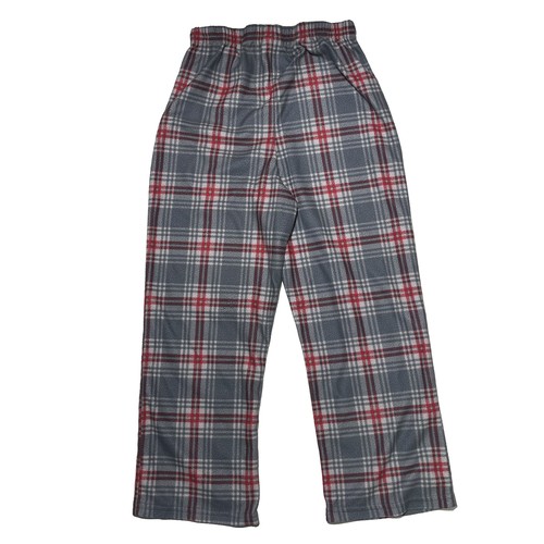 UP LATE Pants Youth Medium 6-8 Pajamas Stripes Gray - Picture 5 of 8
