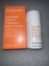 Thisworks 24 HR Skin Solutions Morning Expert Vitamin C Power Mask ~ 1.8 oz BNIB