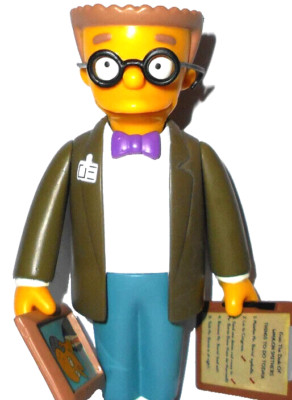 The SIMPSONS world of springfield SMITHERS 2002 Playmates wave