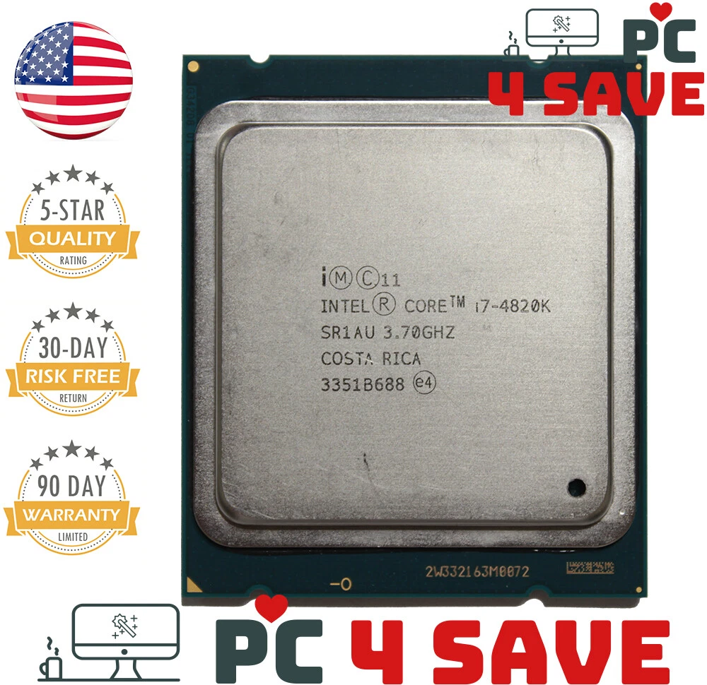 Intel Core i7-4820K Processor Model Computer Processors (CPUs) for