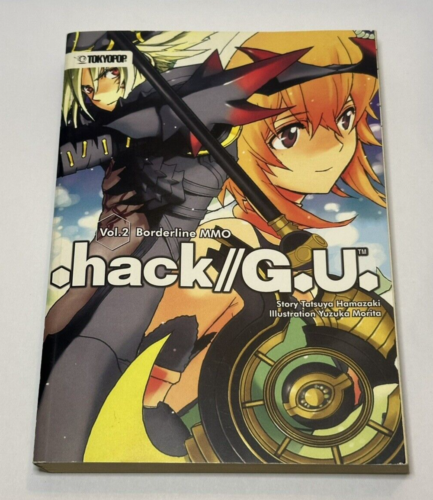 .hack G.U. vol. 2 Borderline MMO Light Novel Book - Picture 1 of 11