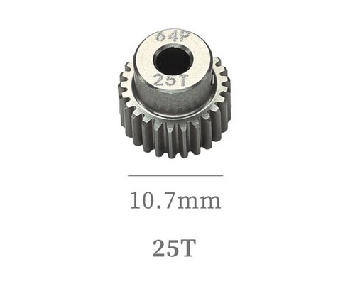 HARD COATED ALU 64P PITCH 21T - 54T PINION GEAR FOR 1/8 1/10 CAR BUGGY MONSTER - Picture 7 of 58