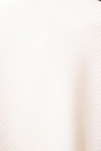 Womens Basic T-Shirt Round Neck Long Sleeve Stretch Rib Knit Solid Top - Picture 8 of 28