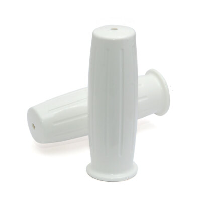 Bronson Style Griffe weiß 22 mm für Chopper, Grips white