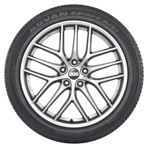 4 New Yokohama Advan Sport A/s Plus  - 235/50r17 Tires 2355017 235 50 17 - Picture 3 of 10