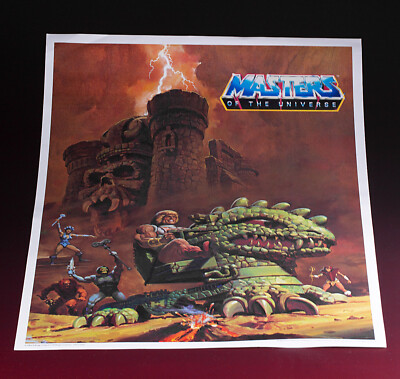 Masters of the Universe MOTU He-Man Kellogg´s Poster US Promo 1984 61 x 43 cm