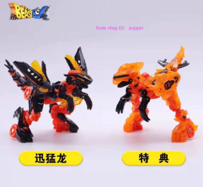 52toys Beastdrive Botcon Bd-03 Velociraptor Action Figure In Stock