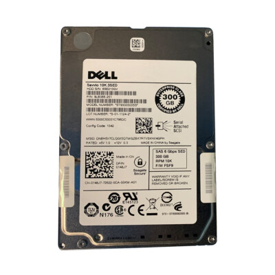 Seagate Savvio 9LB066-043 300-GB 10000RPM 6Gbps 2,5'' Festplatte Disk ST9300503SS