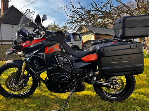 BMW F800GS Lowered