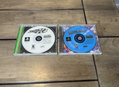 Mega Man X4 & Mega Man 8 (Sony Playstation PS1) Bundle, W/ Original Cases, Great