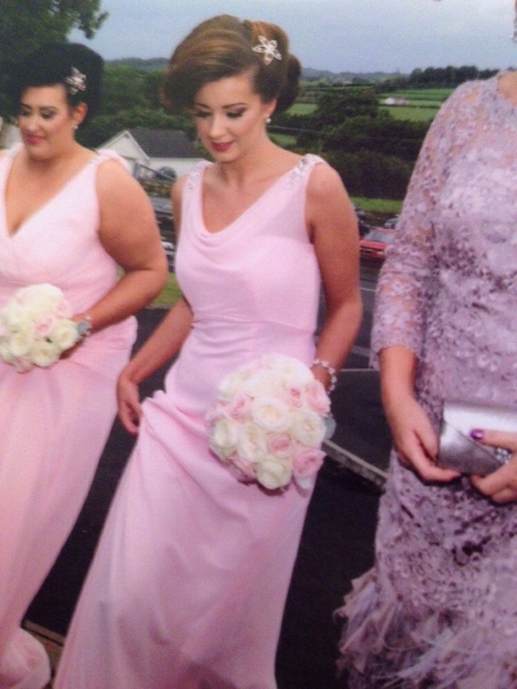 KELSEY ROSE Dress Formal Wedding Bridal Bridesmaid Pink CORAL | eBay UK