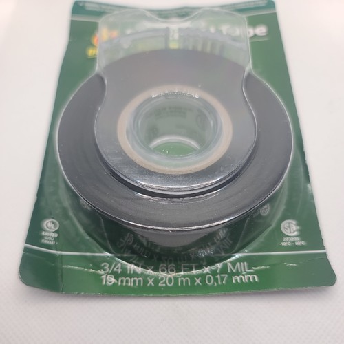 Duck Electrical Tape 3/4 in x 66 Ft x 7 MIL Vinyl Flame Retardant - Picture 2 of 3