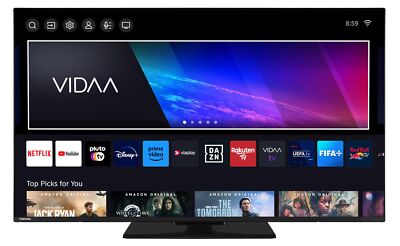 Toshiba 55 Zoll VIDAA TV Fernseher  4K UHD Smart TV  55UV3463DAW