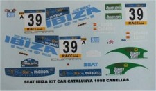 Seat Ibiza Kit Car - Rally Catalunya 1998 - Salvador Canellas - Decal