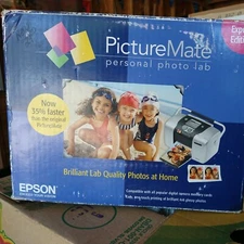 Epson PictureMate Personal Photo Lab Inkjet Printer Express Ed not tested,powers