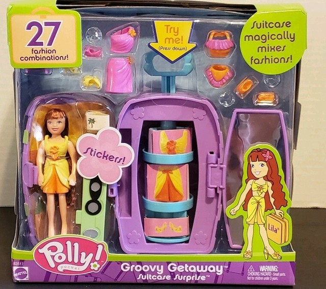 polly pocket groovy getaway jet