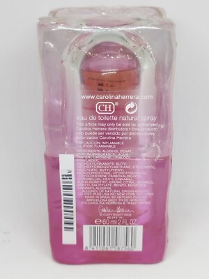 Carolina Herrera 212 On Ice Eau De Toilette 2.0oz 60ml Women NIB