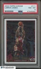 2003-04 Topps Chrome #111 LeBron James Cleveland Cavaliers RC Rookie PSA 8