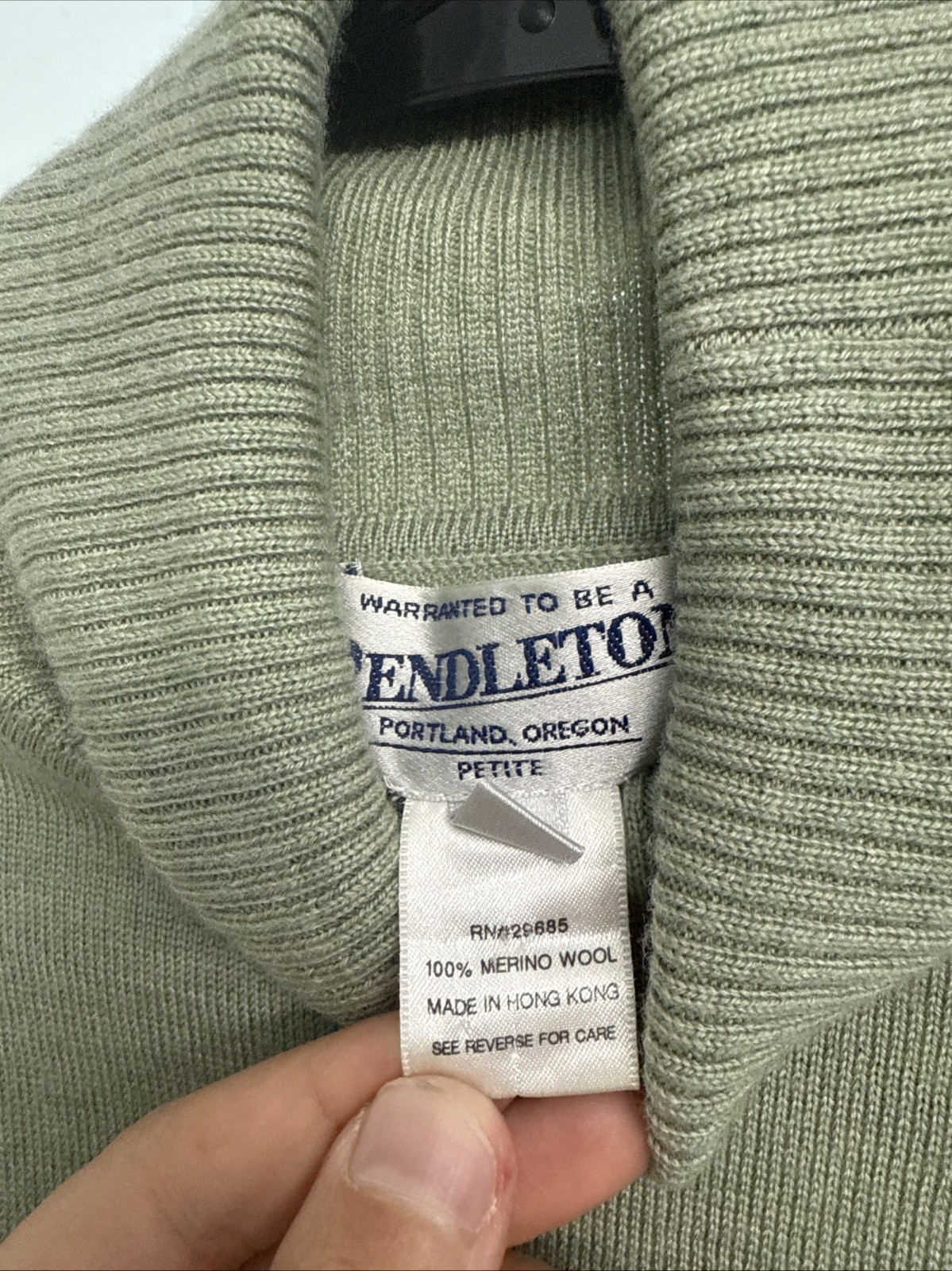 Pendleton Women’s Turtleneck Sweater, 100% Merino… - image 3