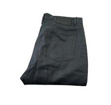 John Varvatos Black Gray Pattern Cotton Button Men  s Jeans Size 34x32