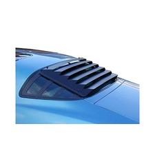 Summit Racing Window Louver 3-piece Rear Black Alum. Chevy Camaro Each Wl10516