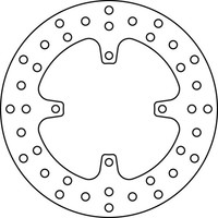 TRW Bremsscheibe (FüR: Honda CR-F 150 RB (19/16 Zoll) KE03 07-21 Hinten )