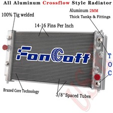 3-row Aluminum Radiator For 1997-2005 Chevy Malibu Pontiac Grand Am 3.1l V6 3.4l