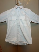 Men's White Shirt Long Sleeve - Police, Security Uniform