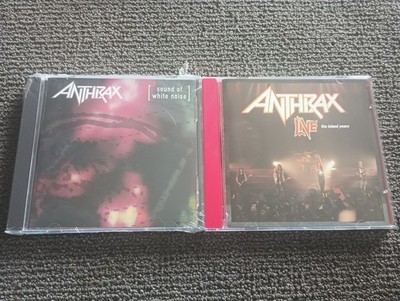 ANTHRAX SOUND OF WHITE NOISE CD/BRAND NEW/LIVE THE ISLAND YEARS CD/LIKE NEW 