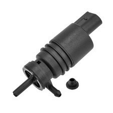 zipelo Windshield Washer Pump with Grommet, Fluid Black