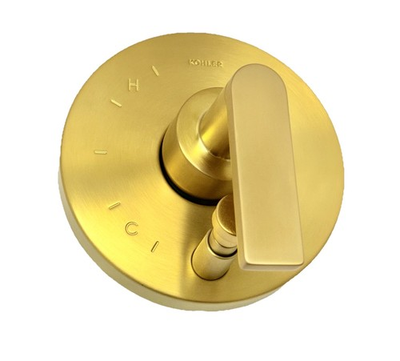 #ad Kohler T78016 4 2MB Components Valve Trim in Vibrant Brushed Brass No Vavle $359.00