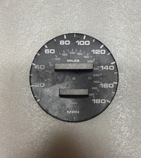 1978-1995 Porsche 928 944 968 Gauge Cluster Speedometer Face 180 Mph 1978-1995 Porsche 928 944 968 Gauge Cluster Speedometer Face 180 Mph