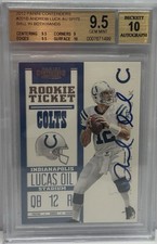2012 Panini Contenders - Rookie Ticket Ball in Right Hand #201 Andrew BGS 9.5 10