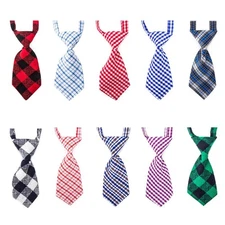 Dogs Neckties Small Dog Neck Bow Ties Adjustable Collar Pet Bowties Small