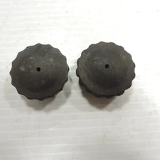 Vintage 6 Volt Battery Caps 1940 1950's Chevrolet Ford MoPar Hot Rod / Rat Rod