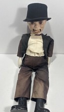Vintage CHARLIE McCARTHY Ventriloquist Doll  Dummy Large 32”