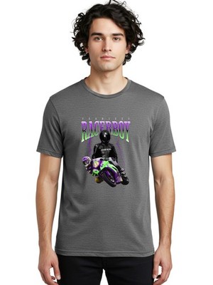 Racerboy Mens Graphic Tee,100% Cotton,Casual Summer Wear